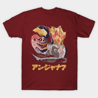 Monster Hunter Rise Anjanath Kanji Icon T-Shirt